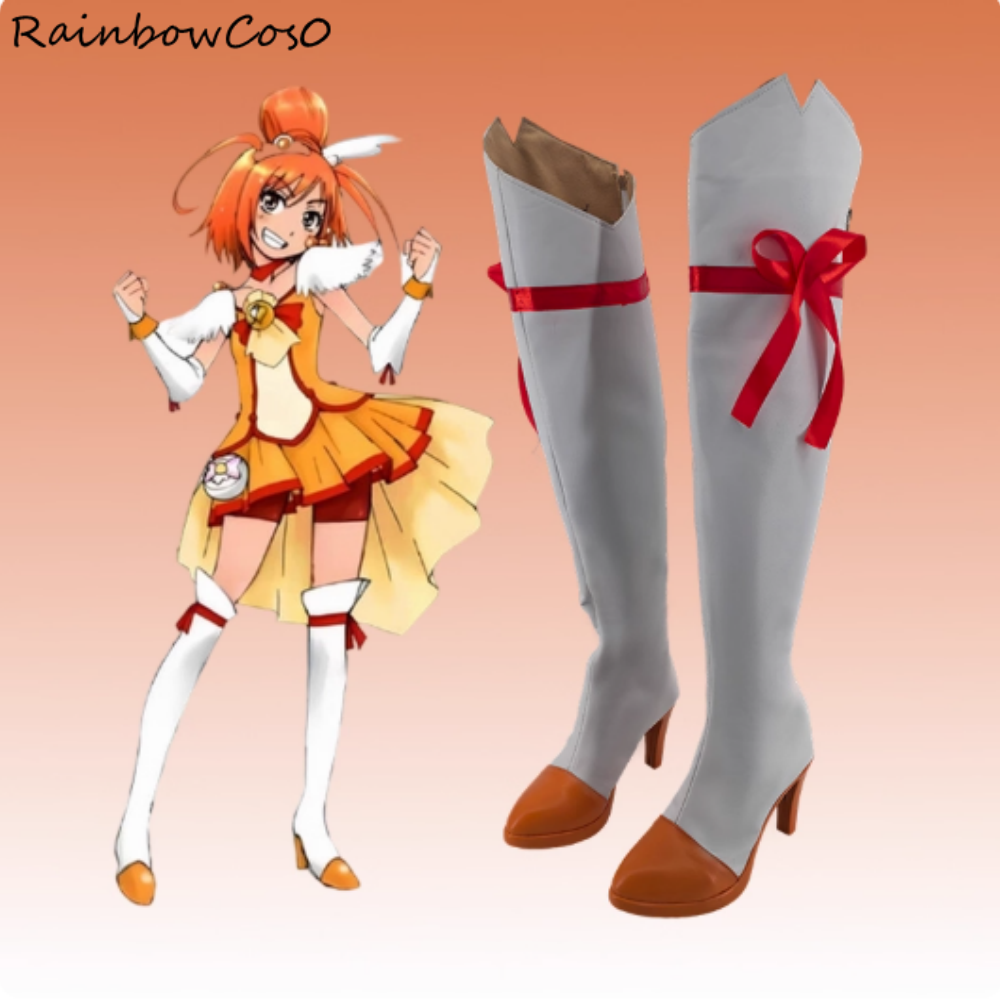 Party Games Sunny - Cure Sunny Pretty Cure Cosplay Shoes