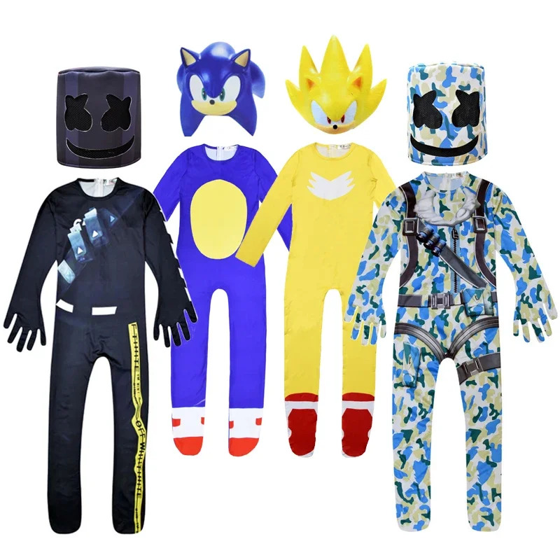 Party Games Youtube - 2026 Halloween Boys Marshmello DJ Mask