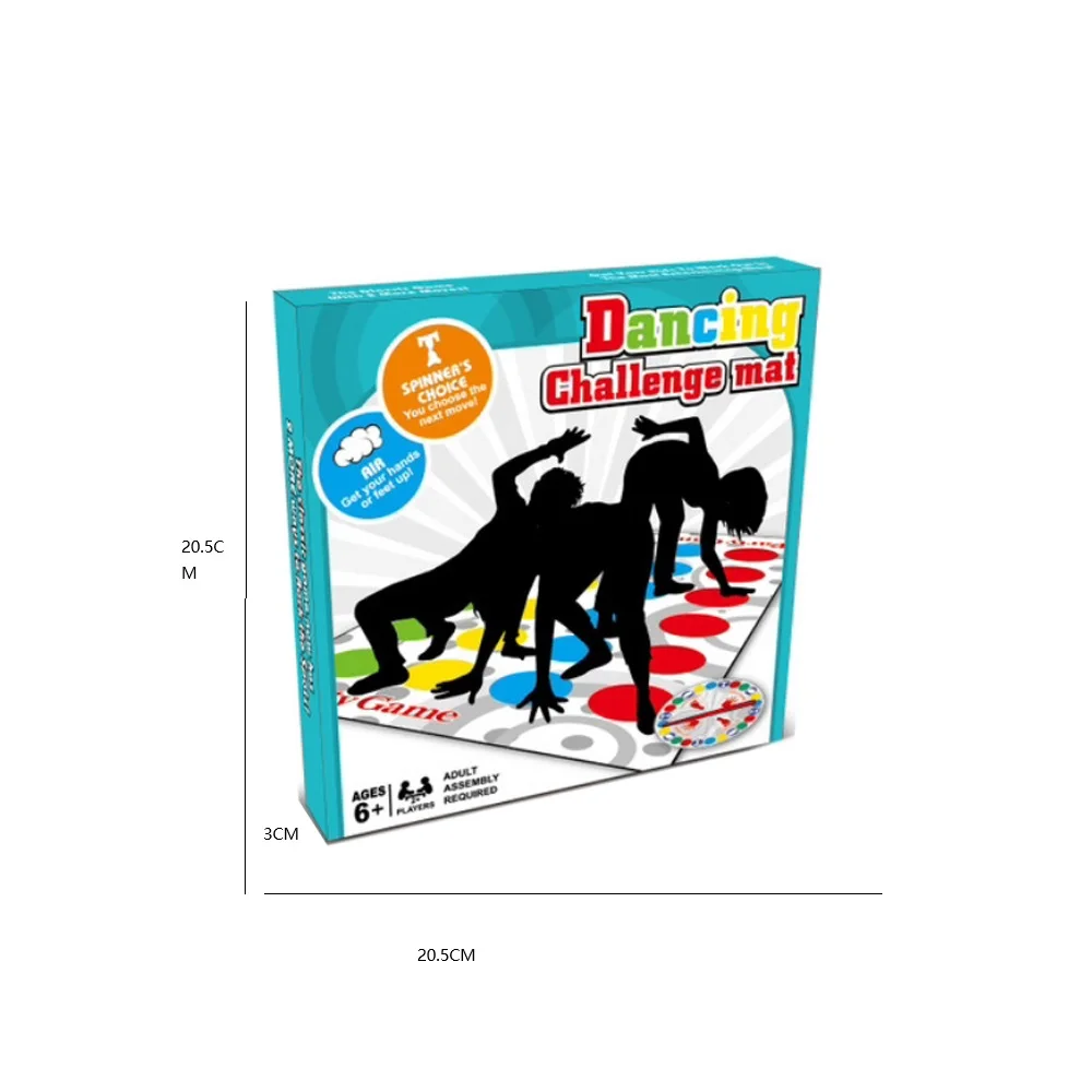 Party Games For 7 People - Hot-Selling Twister Game, Classic Balance Mat