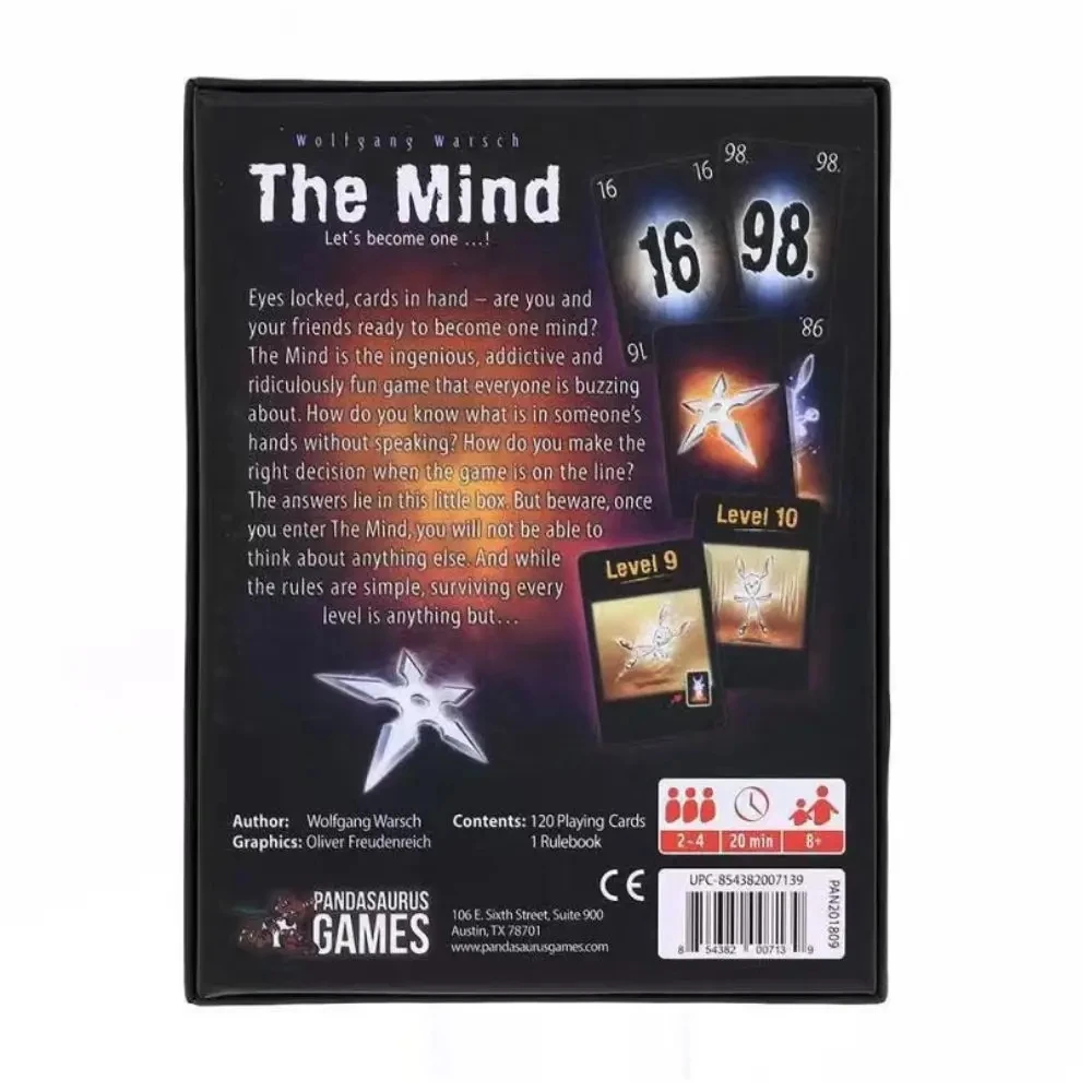 NEW The Mind Card Game Party P - Party Games Game recension och pris