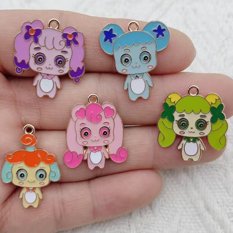 10pcs Cartoon Cute Drip Oil Al - Party Games Birthday recension och pris