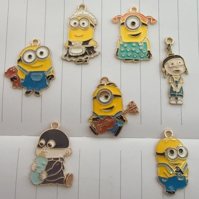 10pcs alloy drip oil cartoon p - Party Games Game recension och pris