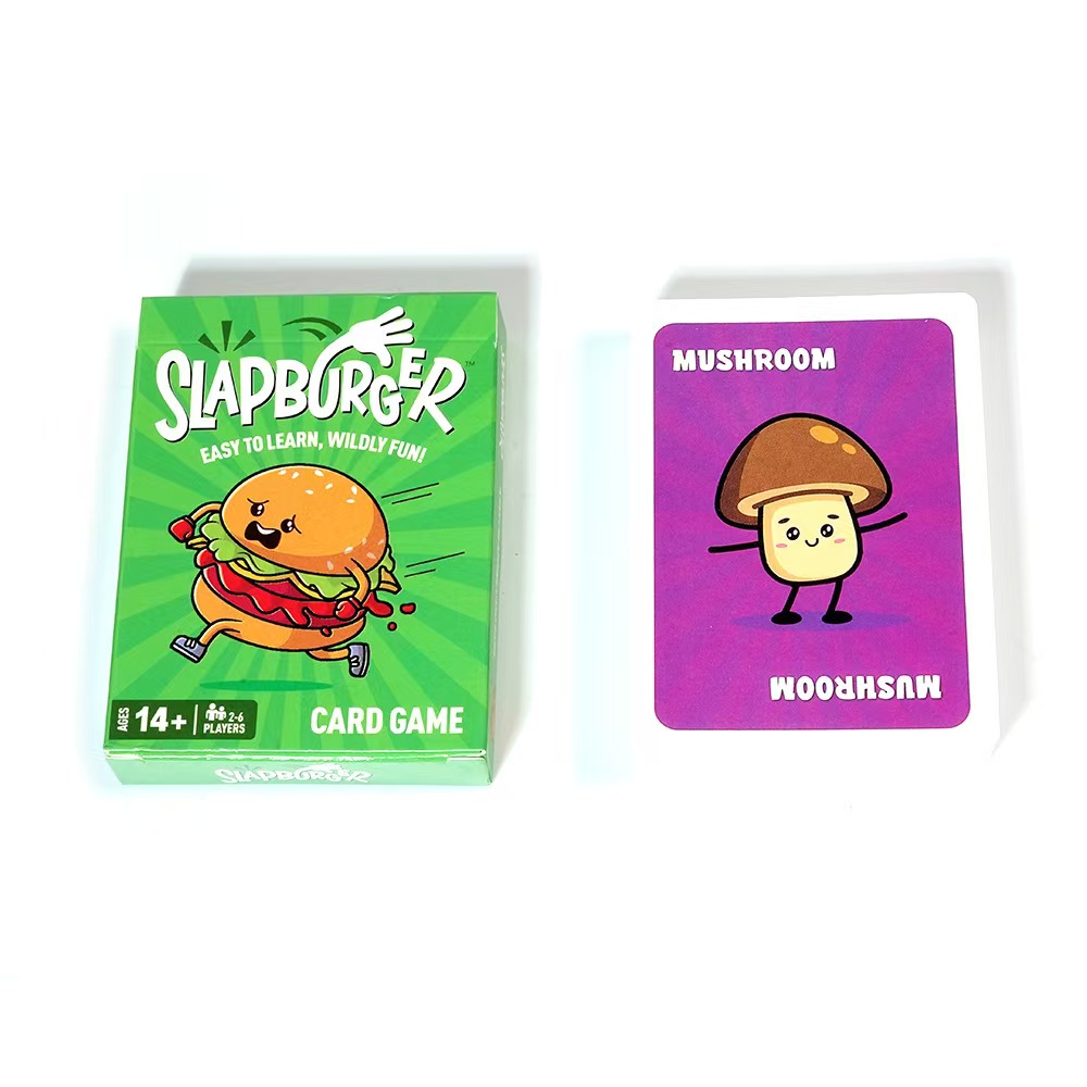 Slapburger Card Game - Fast-Pa - Play Friends Party Games recension och pris