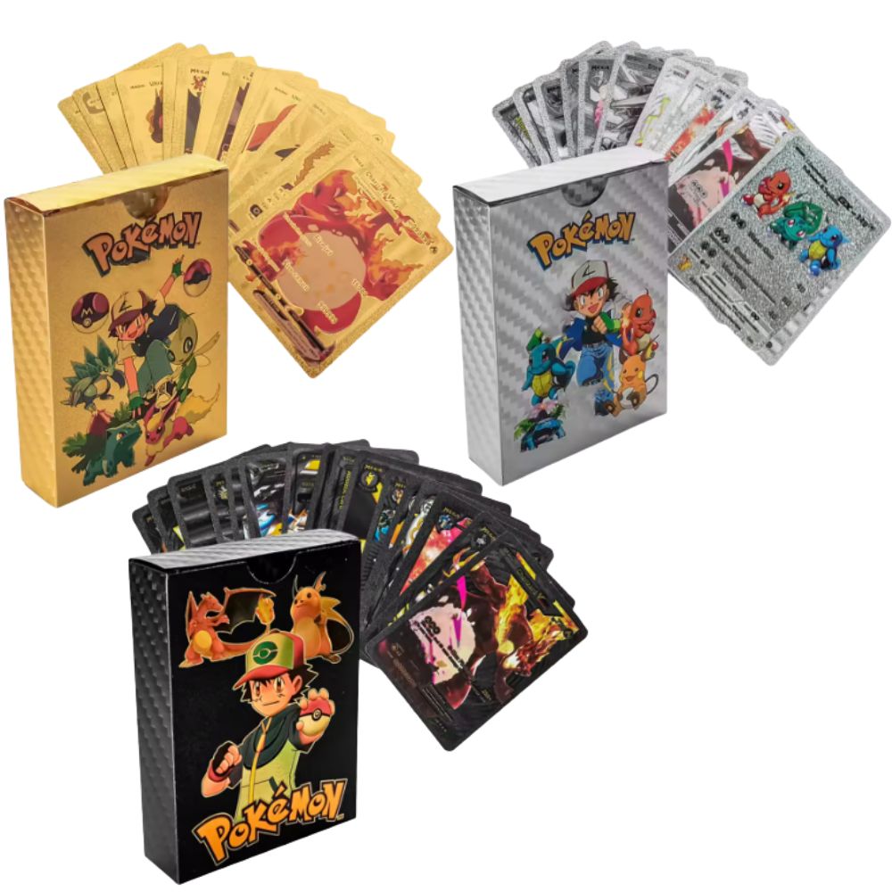 55PCS Pokémon Cards Vmax GX Go - Party Games Board Game recension och pris