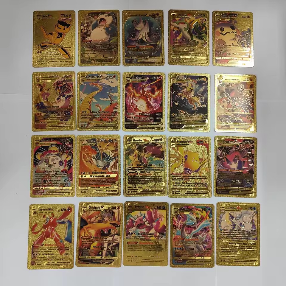 55PCS Pokémon Cards Vmax GX Go - Party Games Board Game recension och pris
