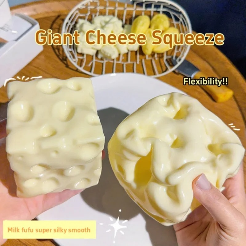 Taba Squishy Cheese Cube Stres - Party Games Young Adults recension och pris