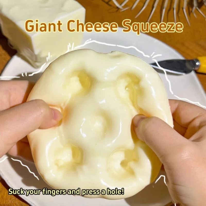 Taba Squishy Cheese Cube Stres - Party Games Young Adults recension och pris