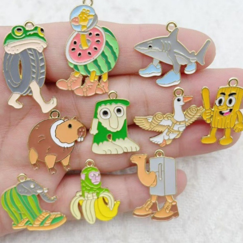10pcs Creative Alloy Drip Oil  - Party Games Game recension och pris