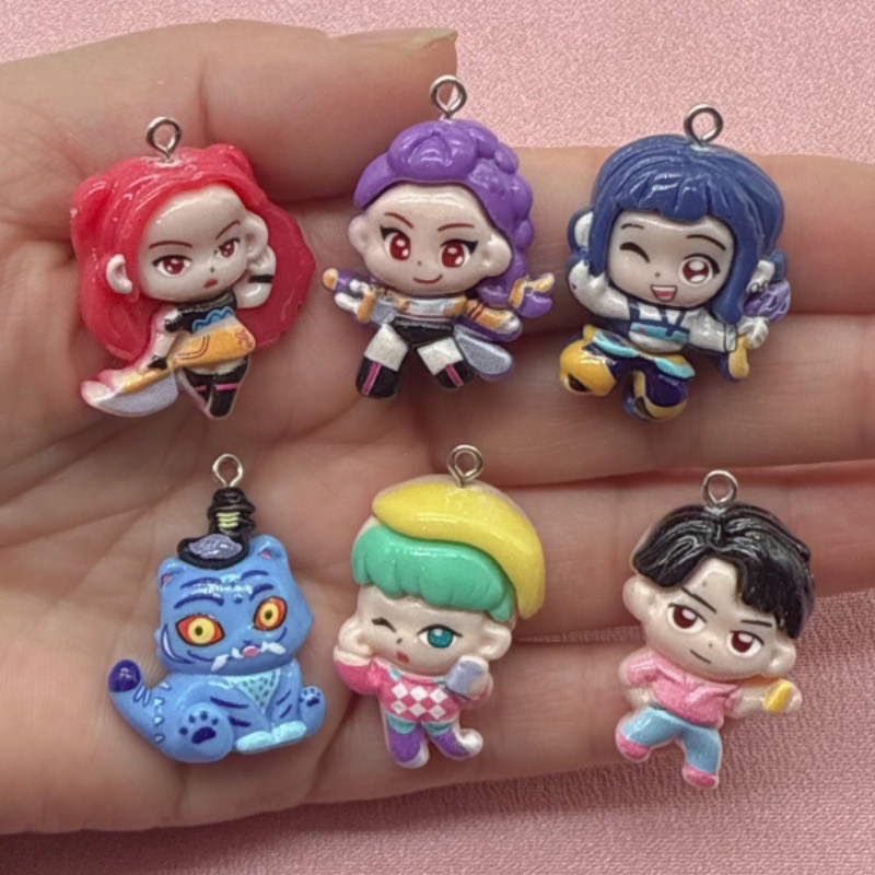 10pcs resin cartoon pendant, D - Party Games Game recension och pris