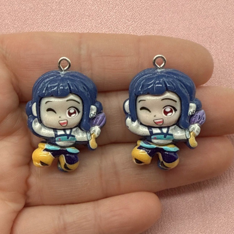10pcs resin cartoon pendant, D - Party Games Game recension och pris