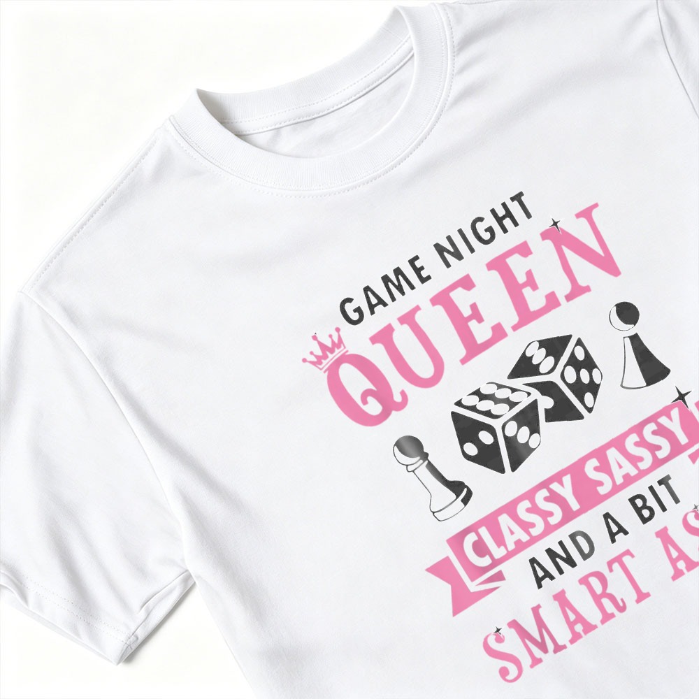 Game Night Queen Women Graphic - Party Games Quotes recension och pris