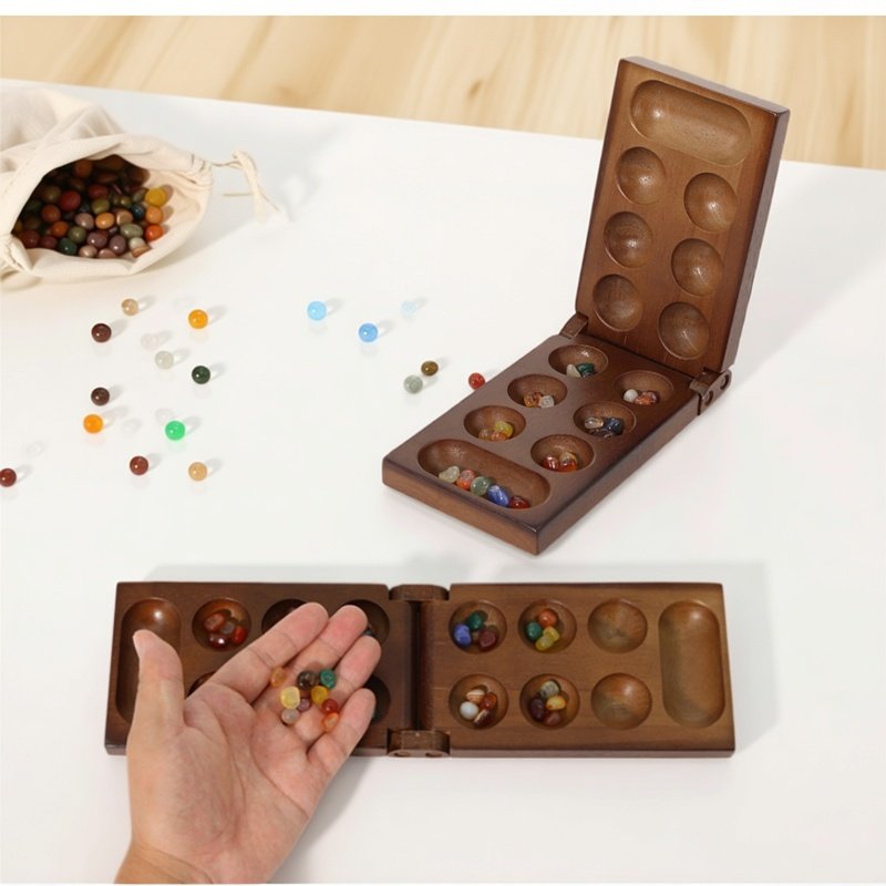 Ancient Mancala African Chess  - Party Games Board Game recension och pris