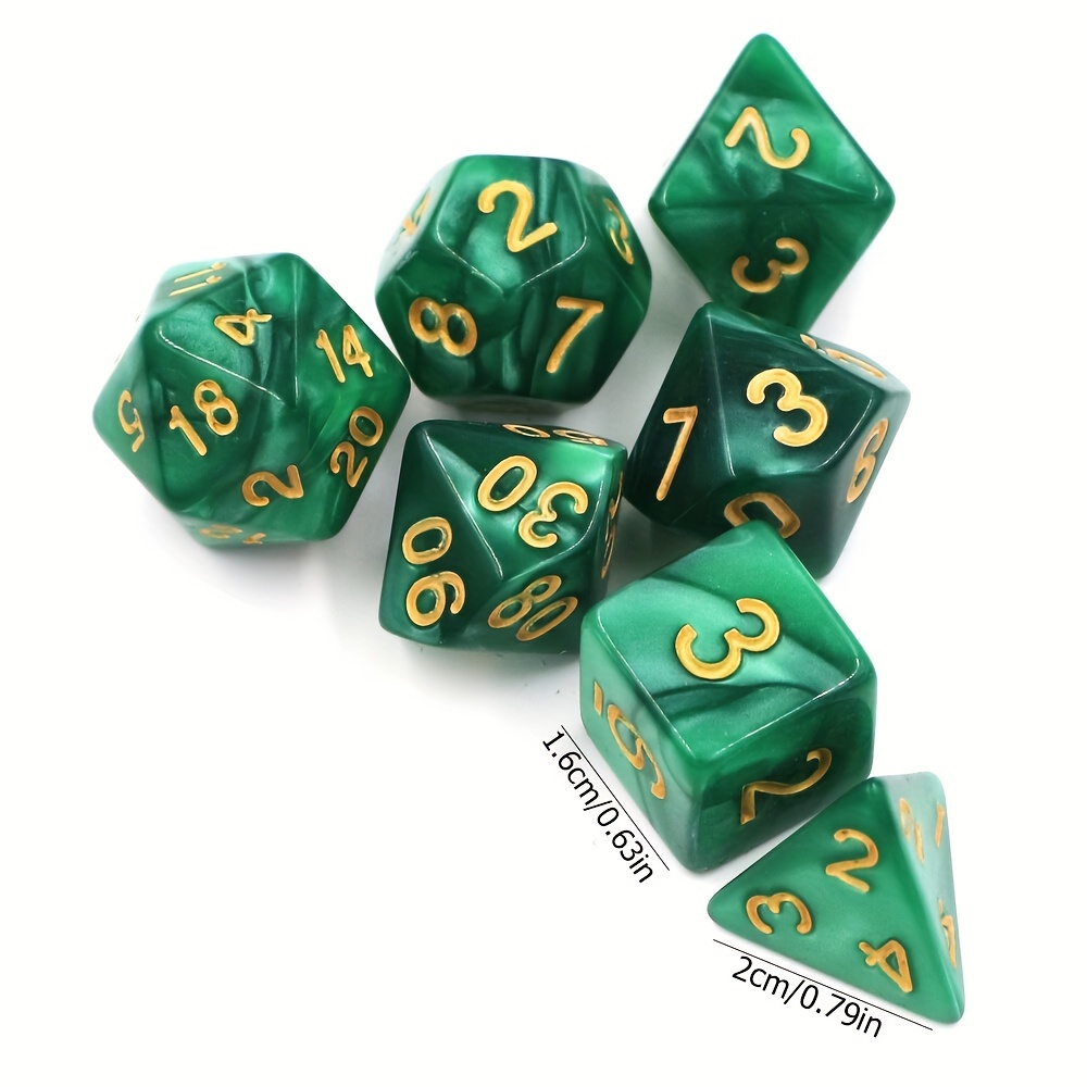 42PCS Multi-Sided Dice Set 6 C - Play Friends Party Games recension och pris