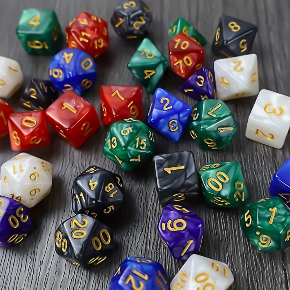 42PCS Multi-Sided Dice Set 6 C - Play Friends Party Games recension och pris