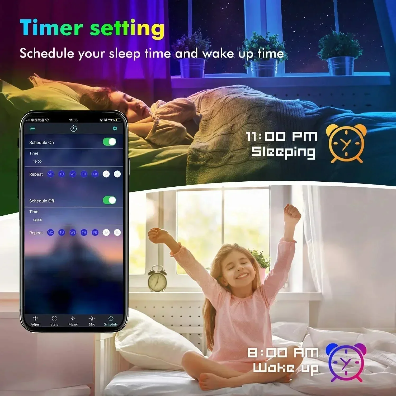 Smart RGB LED Gaming Light Str - Party Games App recension och pris