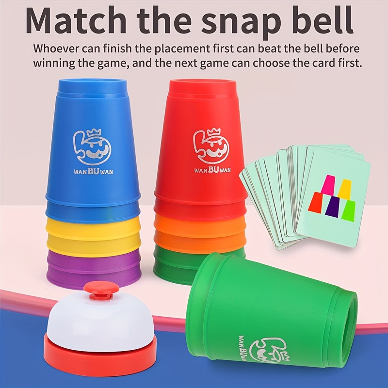 Speed Stacking Cup Set With 12 - Party Games Competition recension och pris