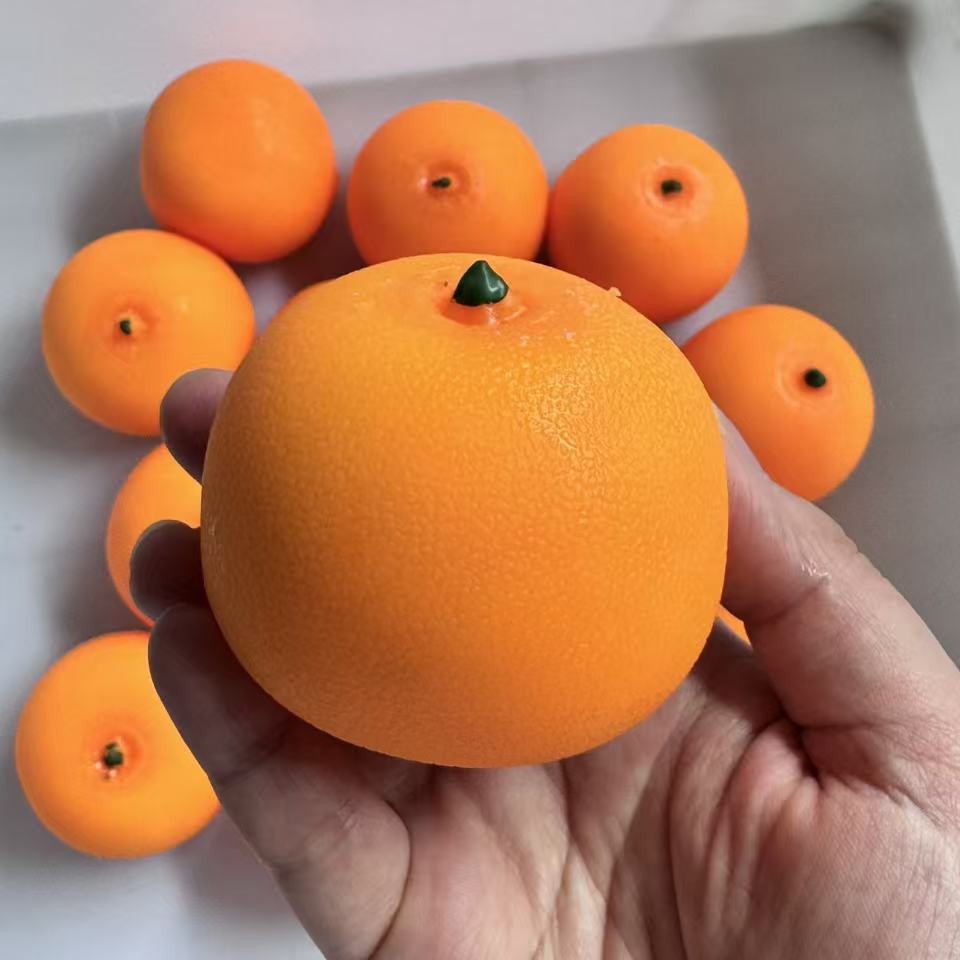 Simulated Orange Stress Ball S - Party Games Game recension och pris