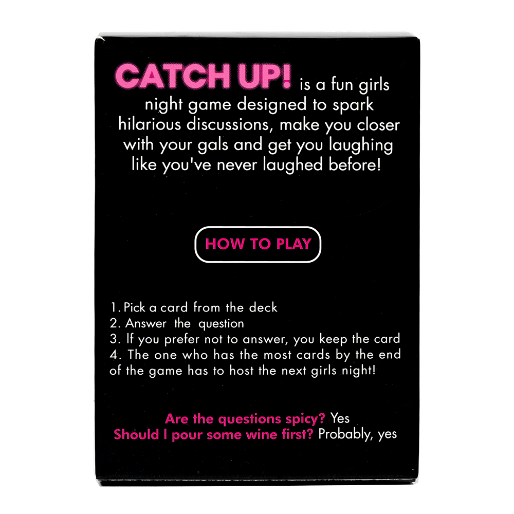 Catch Up Card Game Girls Night - Party Games Girls Night recension och pris