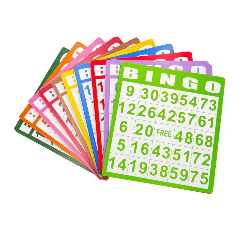 50/100Pcs Non Repeating Bingo  - Play Friends Party Games recension och pris