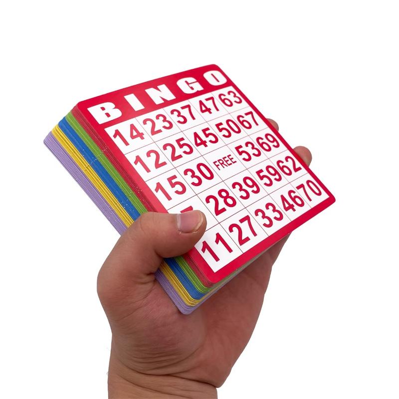 50/100Pcs Non Repeating Bingo  - Play Friends Party Games recension och pris