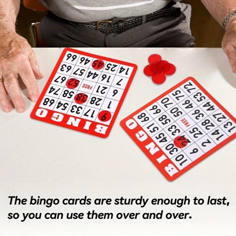 50/100Pcs Non Repeating Bingo  - Play Friends Party Games recension och pris
