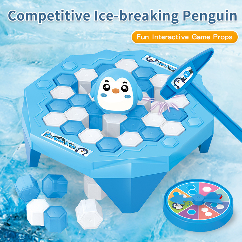 Mini Ice Breaking Penguin frog - Party Games Jogos recension och pris