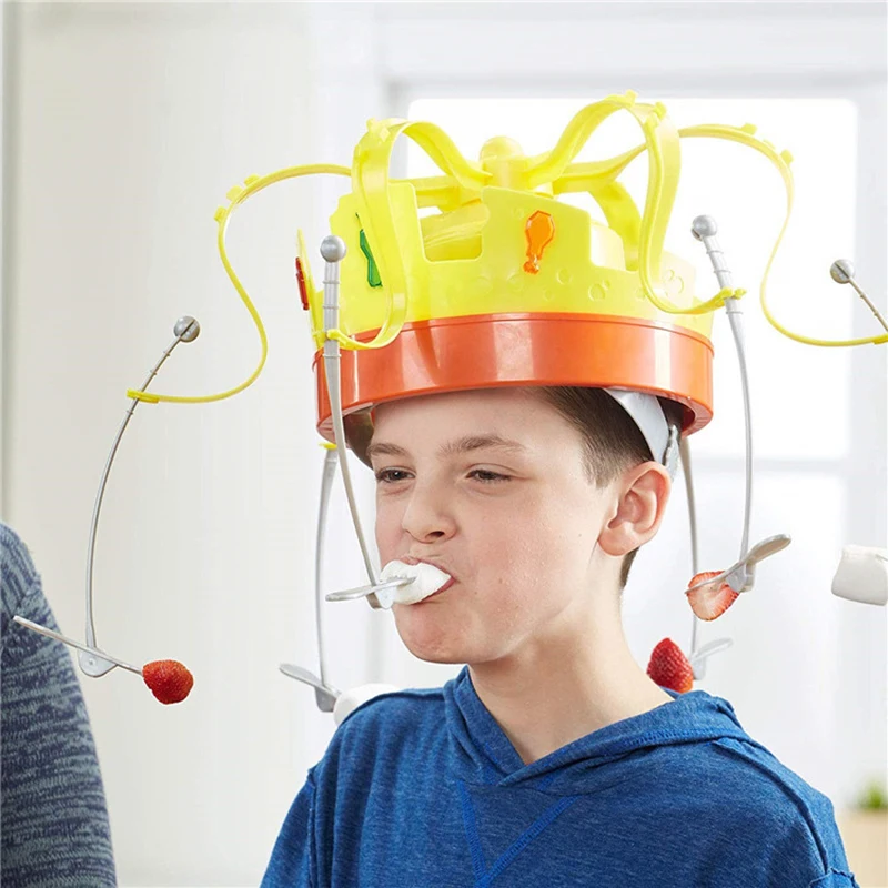 Rotating Crown Hat Chow Crown  - Play Friends Party Games recension och pris