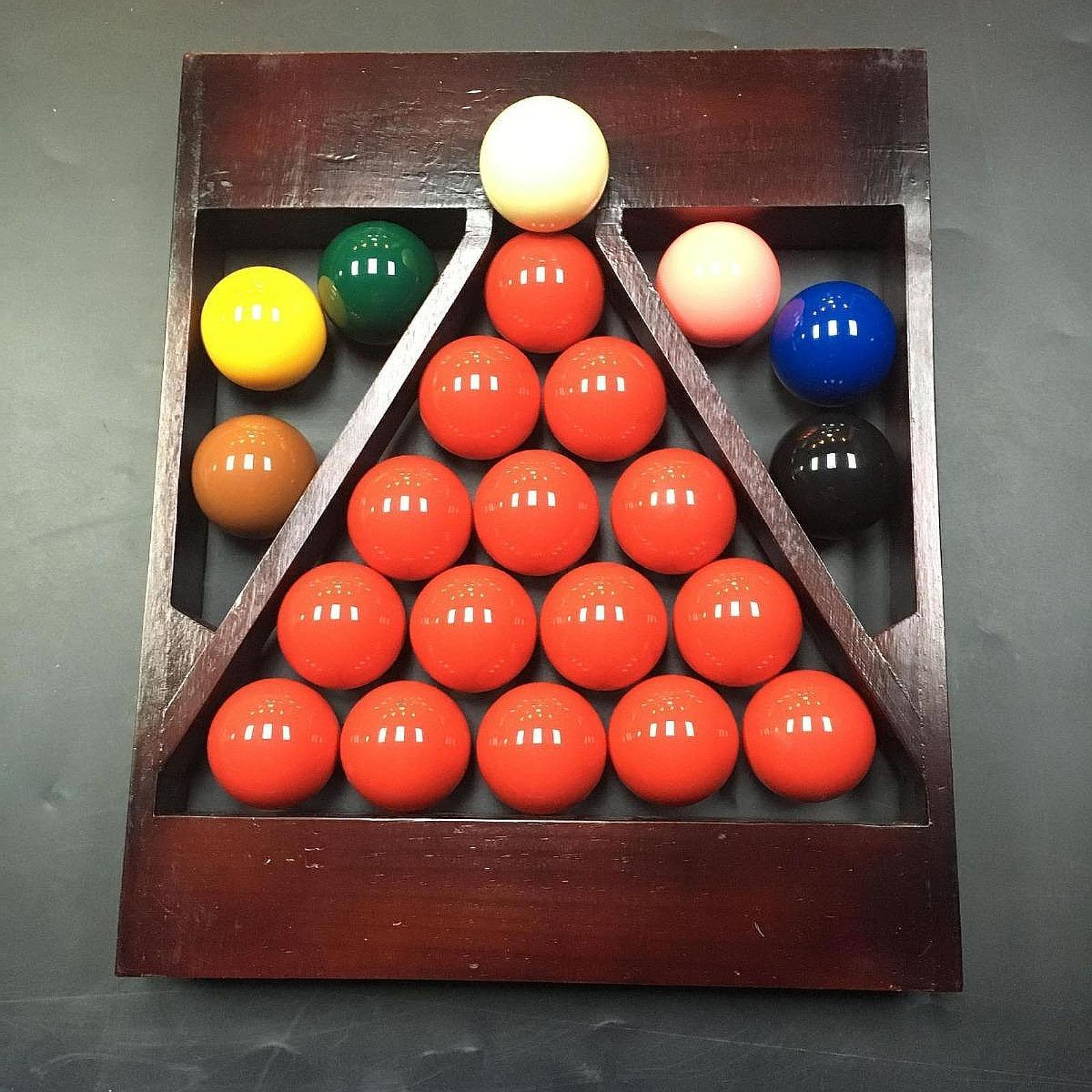 Billiard Ball Triangle Rack Po - Party Games Competition recension och pris