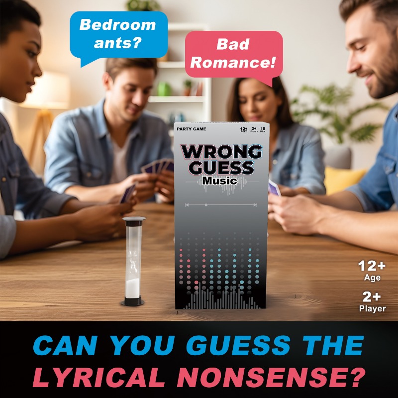 500 Funny Music Lyrics Cards P - Party Games Quotes recension och pris