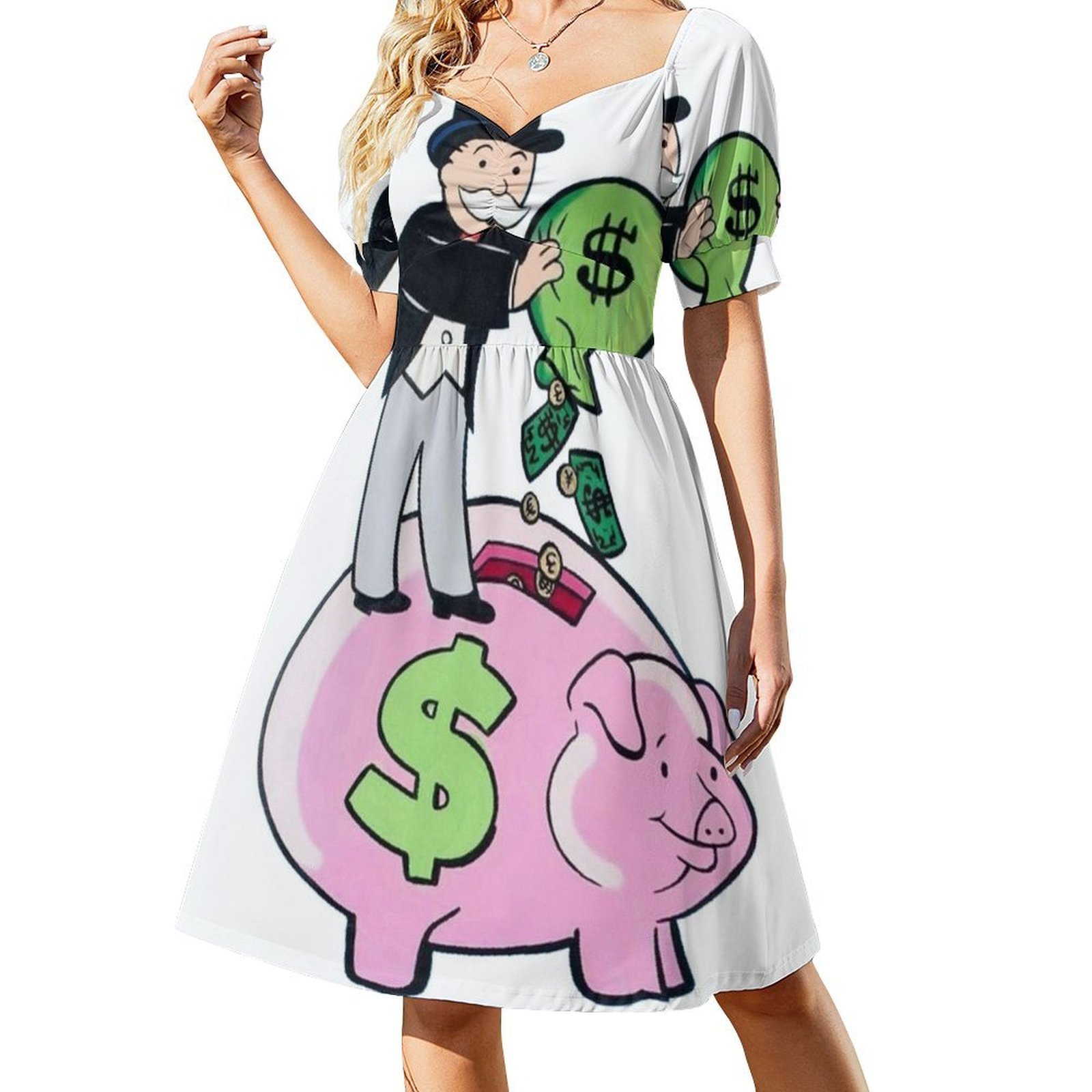 Piggy Bank Sexy Vacation Dress - Party Games Quotes recension och pris
