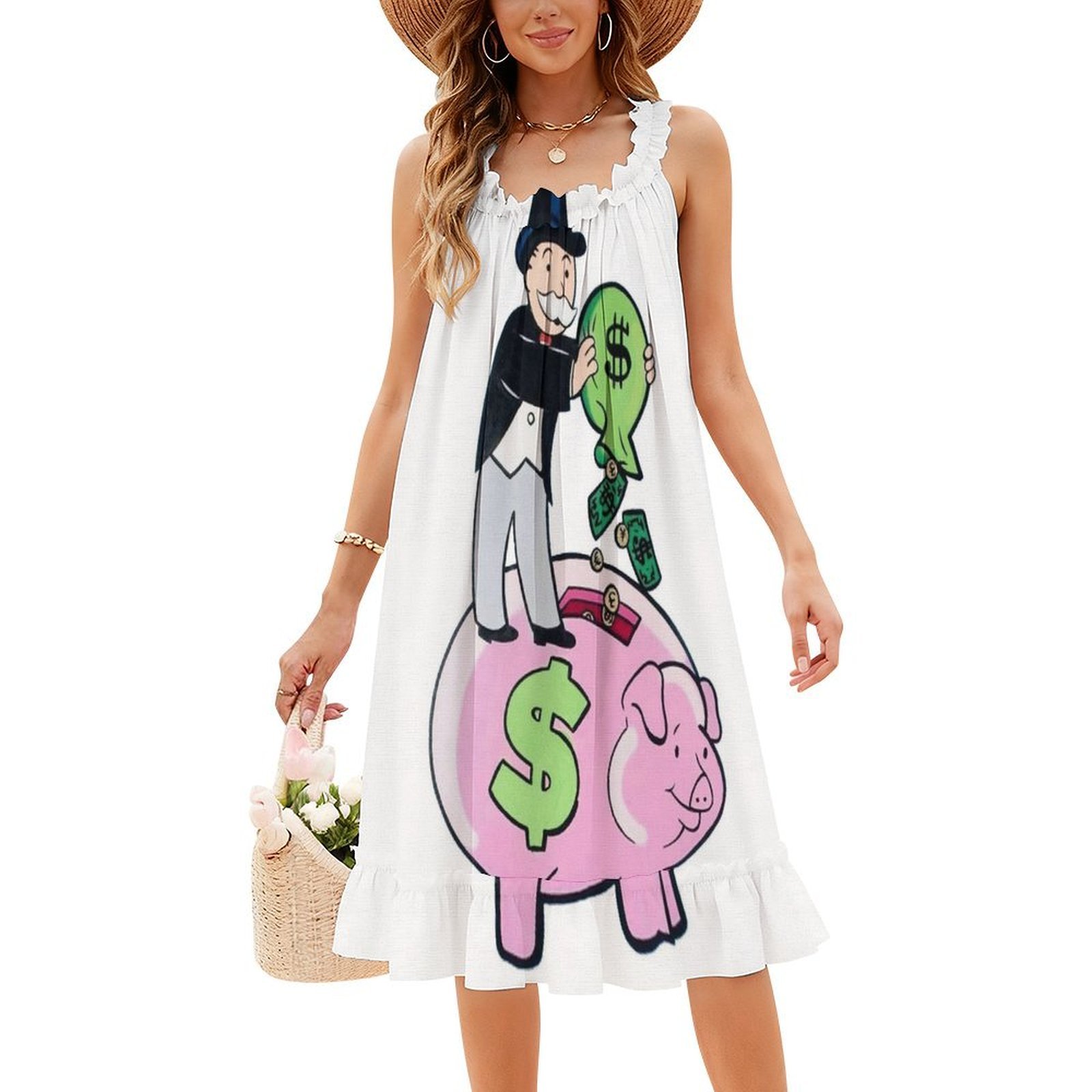 Piggy Bank Sexy Vacation Dress - Party Games Quotes recension och pris